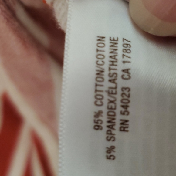 Women’s Striped Old Navy Long Sleeve T with button Henley, size XL - Picture 5 of 5